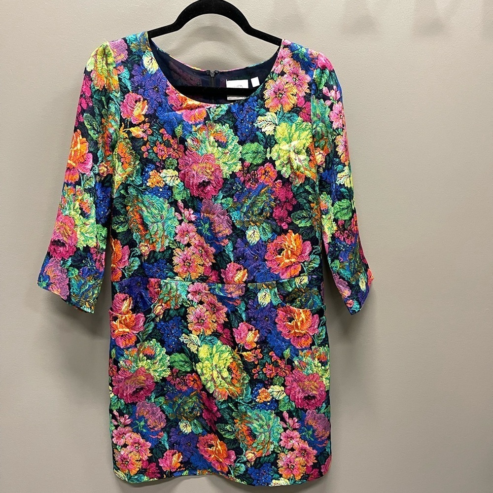 Anthropology HD in Paris Floral Multicolor Dress - Picture 2 of 6